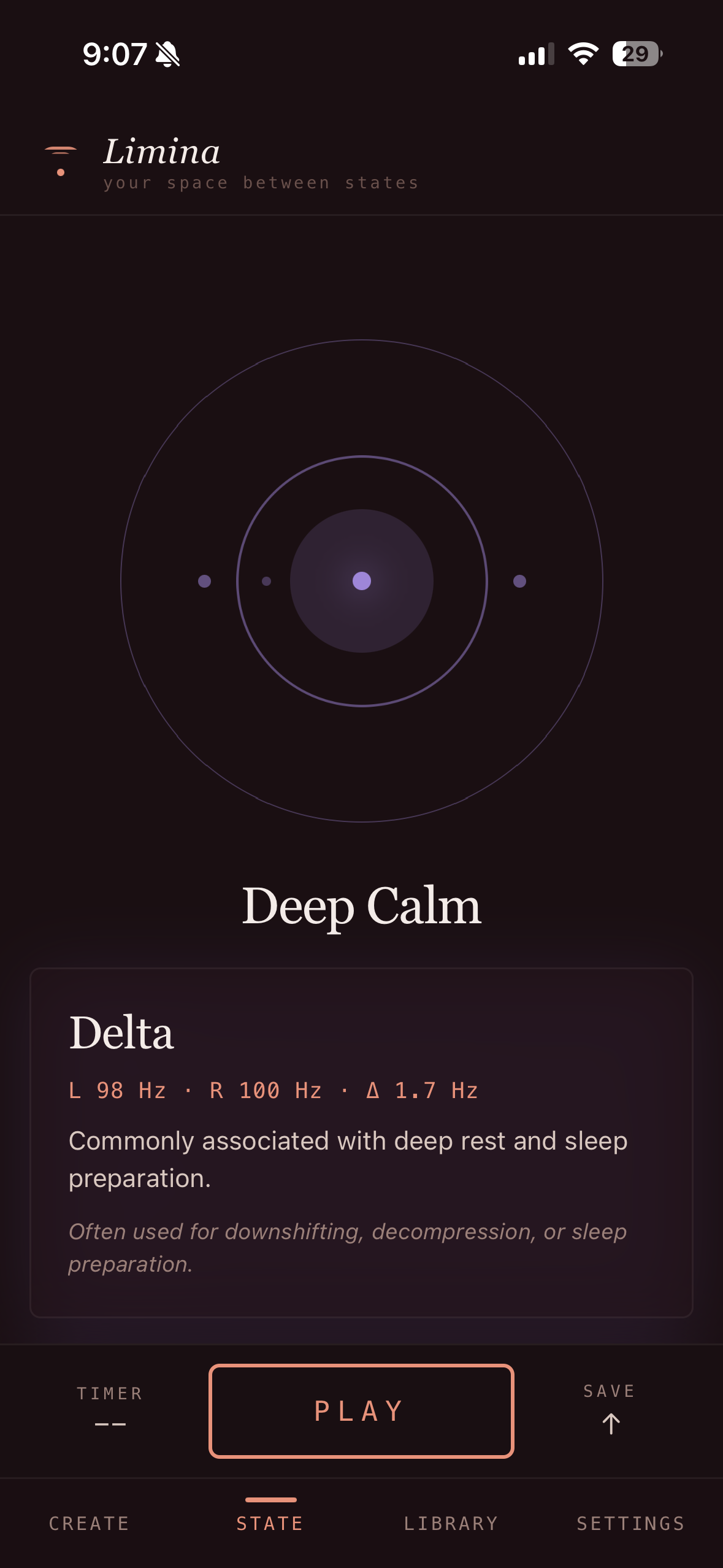 State — wave visualization